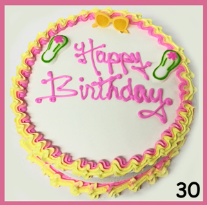 Birthday Cakes 30